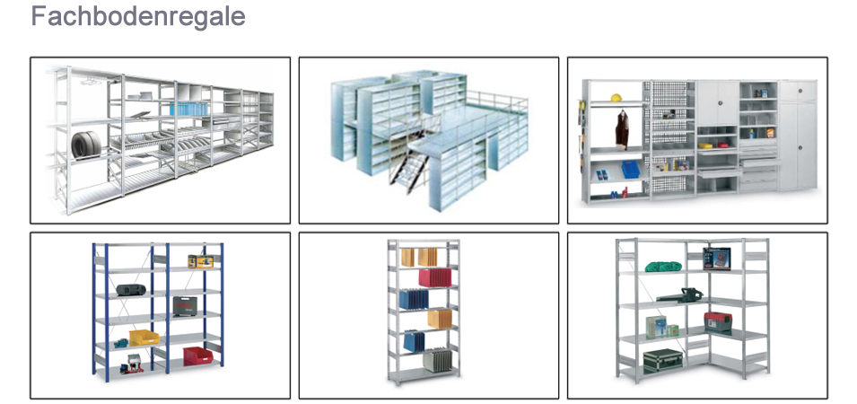 Fachbodenregal